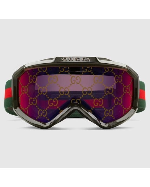 Gucci Purple Ski Goggles for men