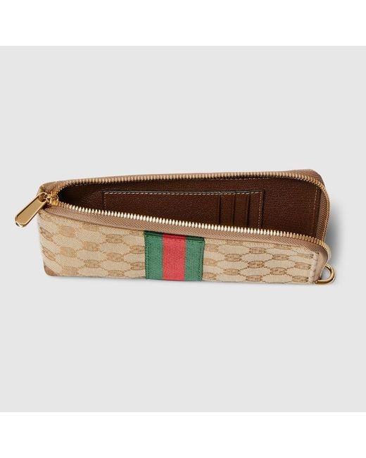 Étui Gg Pour Iphone Avec Bandoulière Gucci pour homme en coloris Natural