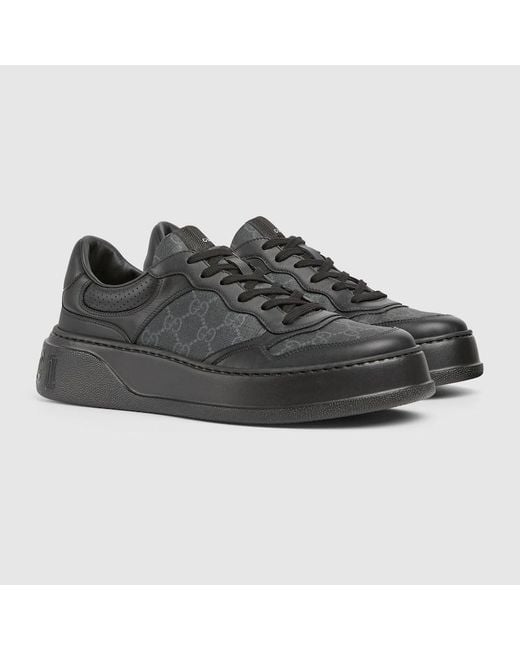 Gucci Black GG Sneaker for men