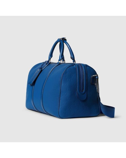 Gucci Mittelgroße Edge Reisetasche in Blue für Herren