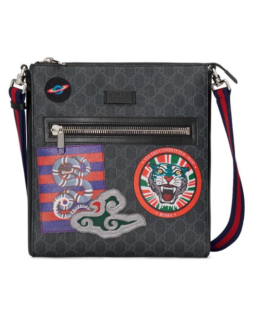 Gucci Night Courrier GG Supreme Messenger for Men | Lyst