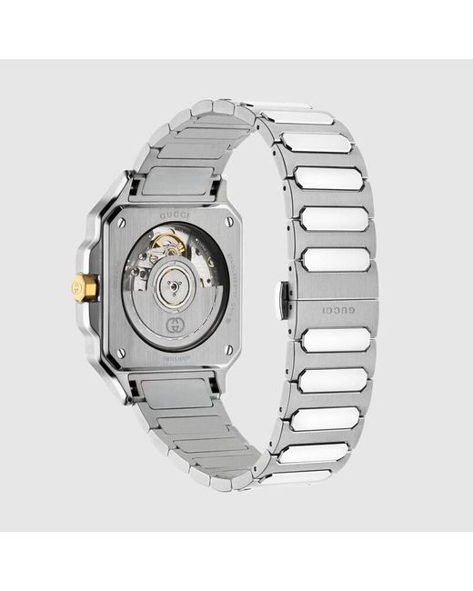 Gucci Metallic G-flat Watch