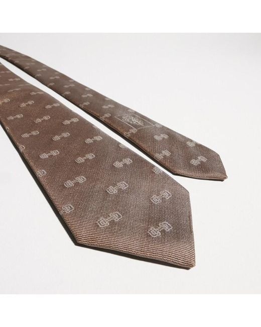 Cravatta di Gucci in Brown da Uomo