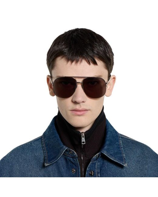 Gucci Purple Navigator Sunglasses
