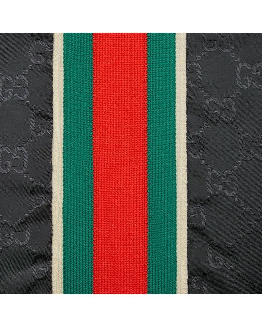 Gucci Jacke Aus GG Nylonjacquard in Black für Herren