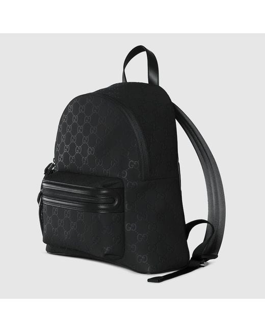 Zaino Edge Misura Media di Gucci in Black da Uomo