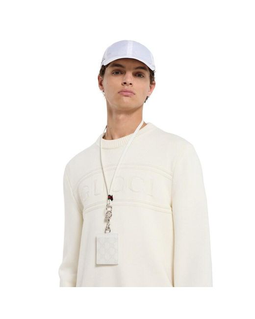 Gucci Gg Kartenetui in White für Herren