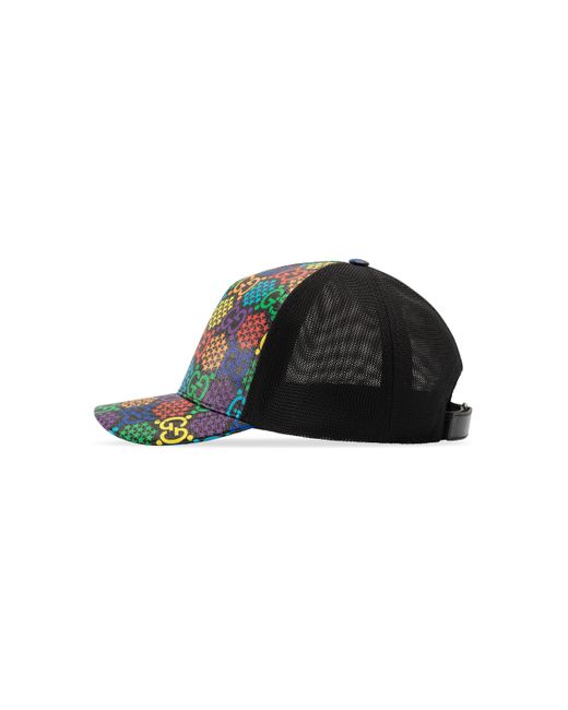 Gucci GG Psychedelic Baseball Hat in Black for Men | Lyst