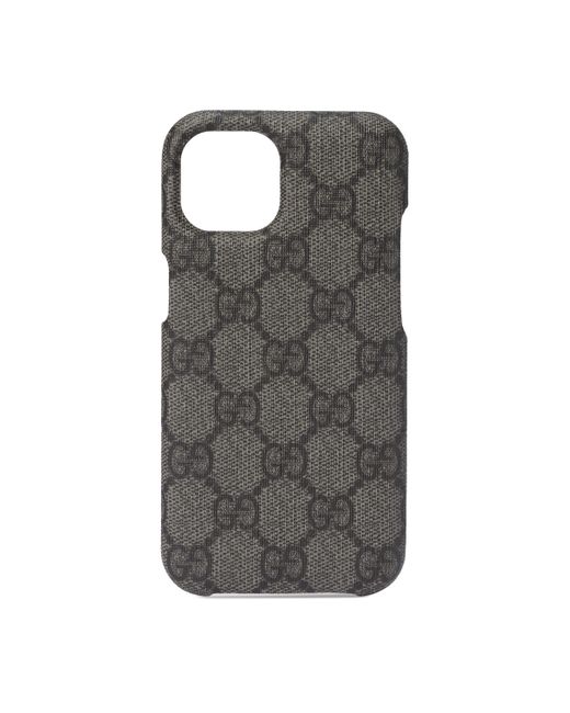 Gucci Gray Ophidia GG Iphone 15 Pro Case for men