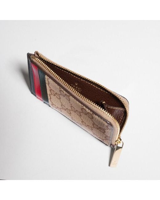 Gucci Pink Card Case With Slots