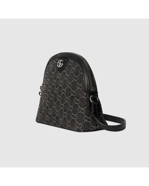 Gucci Black Ophidia GG Small Shoulder Bag