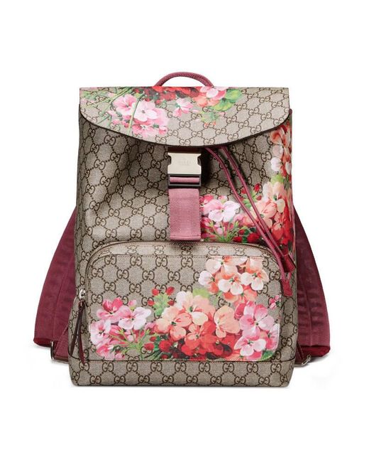 Gucci Multicolor Gg Blooms Backpack