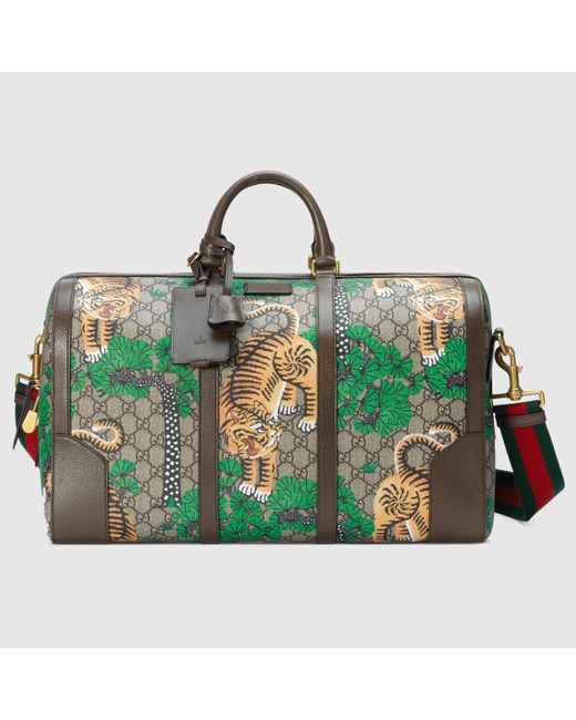 Gucci Multicolor Bengal Tiger Holdall