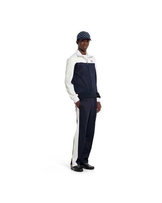 Gucci Blue Technical Jersey Sportswear Pants, Size M, Ready-To-Wear for men