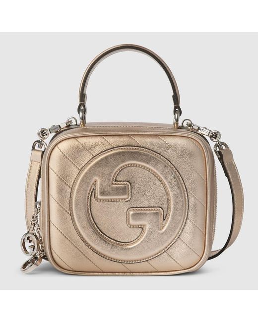 Gucci Natural Blondie Small Top Handle Bag