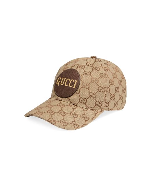 Gucci gg Canvas Baseball Hat in Beige (Natural) for Men - Save 26% - Lyst