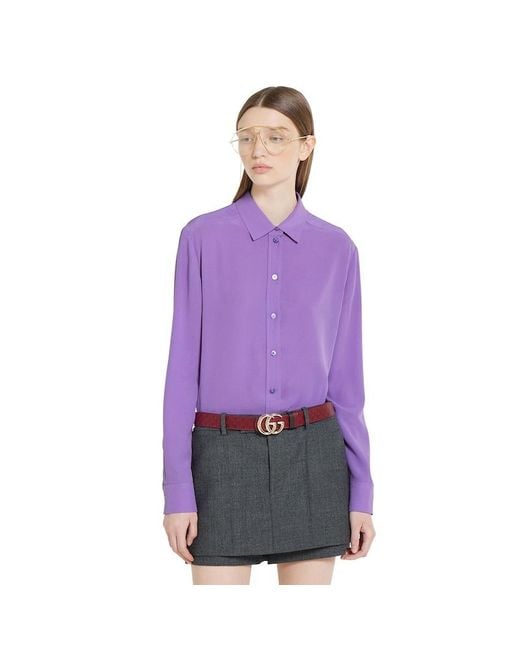 Camicia di Gucci in Purple