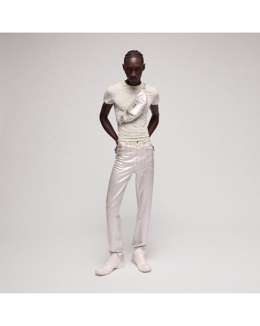 Gucci White Printed Cotton Jersey T-Shirt