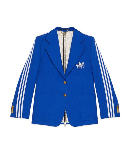 Gucci Adidas X Fluid Drill Jacket in Blue | Lyst Australia