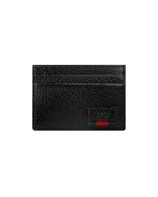 Gucci Leather Money Clip With  in Black for Men Lyst