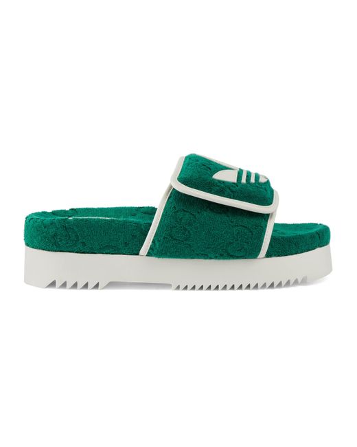 adidas platform green