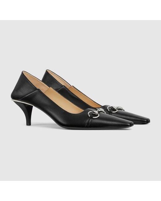 Gucci Black Vittoria Pump