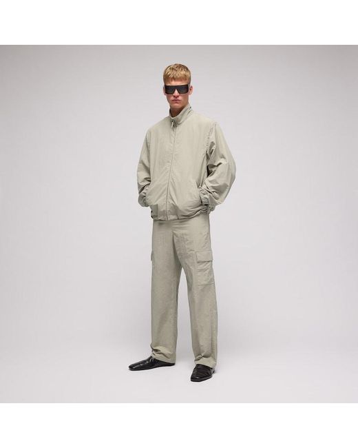 Gucci Gray Froissé Nylon Faille Cargo Pants, Size 44, Ready-To-Wear for men