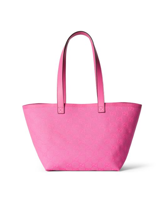 Gucci Pink GG Small Tote Bag
