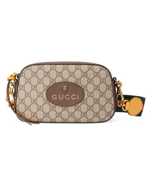 Gucci Brown Neo Vintage GG Supreme Messenger Bag for men