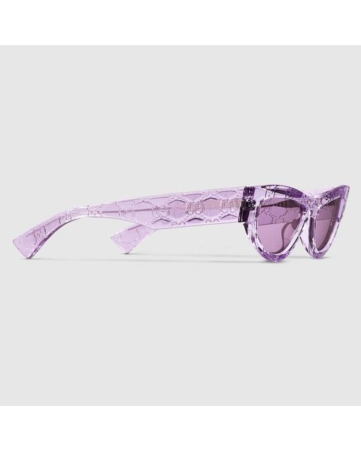 Gucci Purple Sonnenbrille