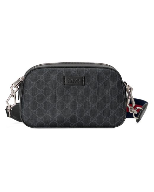 black small gg supreme camera bolsa