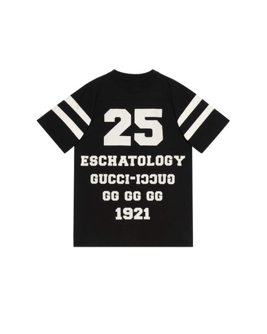 Gucci Black '25 Eschatology And Loved' T-shirt