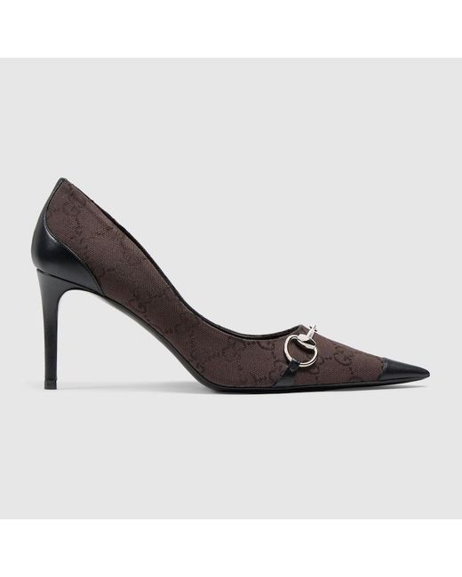 Gucci Metallic Donna Pump, Fabric