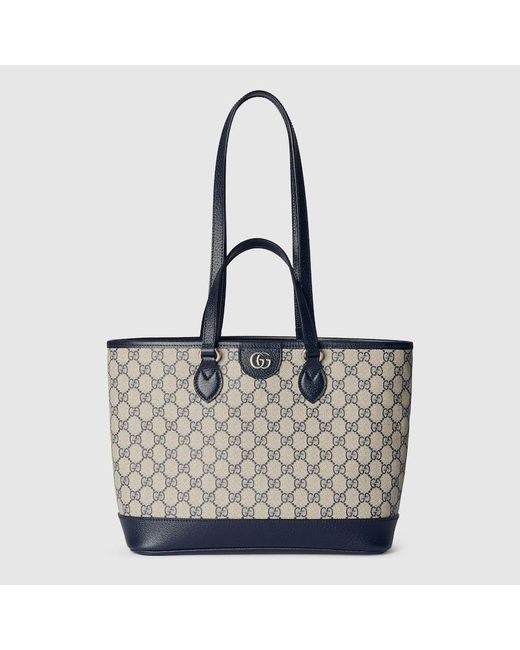 Gucci Gray Ophidia Mini Tote Bag