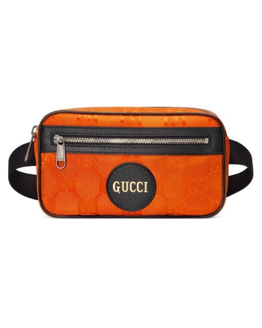 Gucci Orange Off The Grid Belt Bag for men