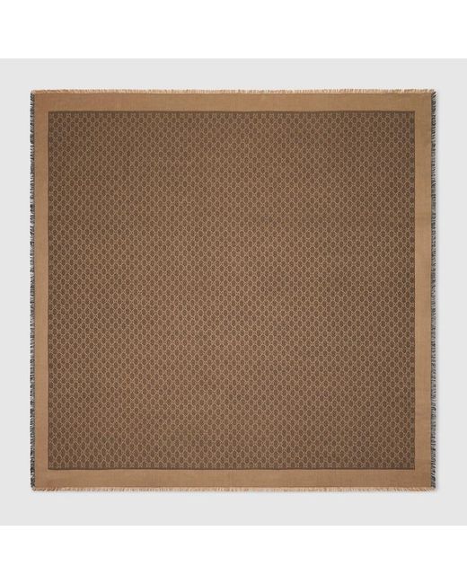 Scialle di Gucci in Brown