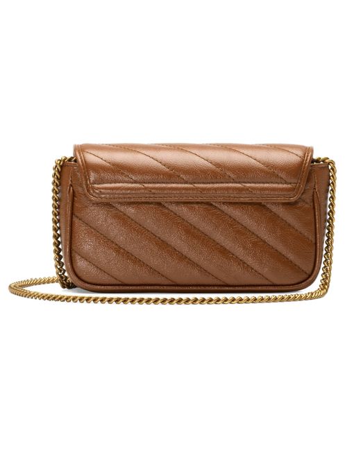 Mini borsa gg marmont matelasséGucci in Pelle di colore Marrone - 9% di  sconto | Lyst