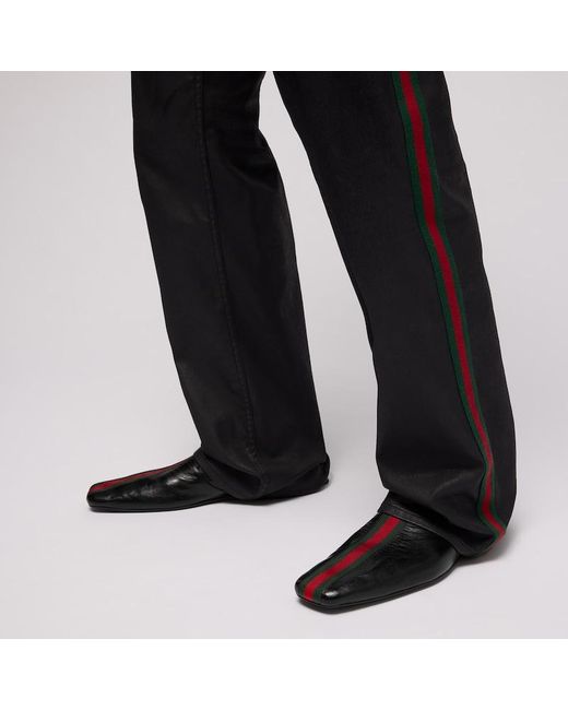 Gucci Black Cupertino Loafer, Leather