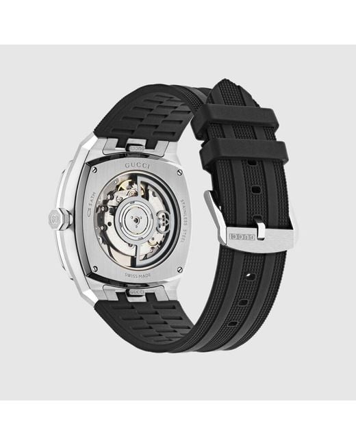 Gucci Black 25H Watch, 40Mm for men