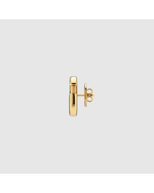 Gucci Metallic Gg Marmont Earrings