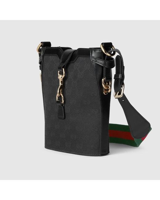 Gucci Black Mini Bucket Shoulder Bag