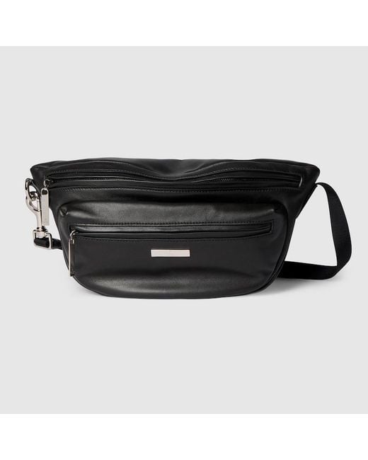 Gucci Black Tag Medium Crossbody Bag for men