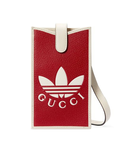 Gucci Red Adidas x Handytasche