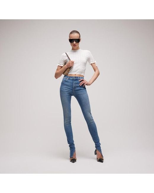 Gucci Natural Braided Cotton Blend Top