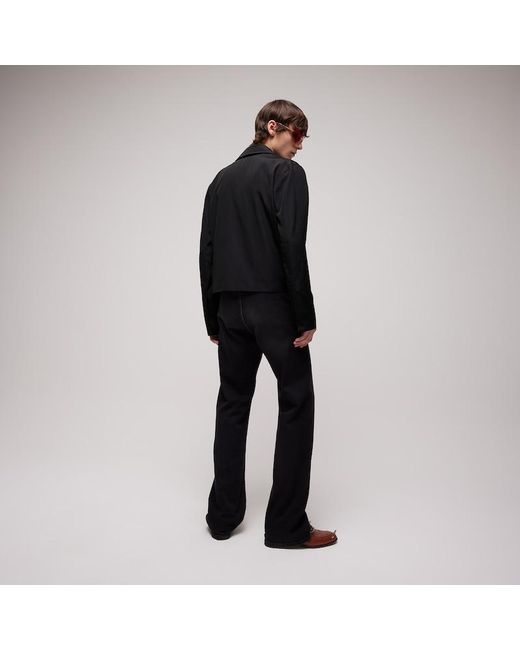 Gucci Black Cotton Acetate Faille Zip Jacket for men