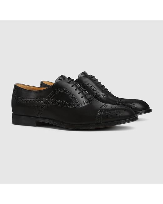 Gucci Black Lace-up Shoe for men
