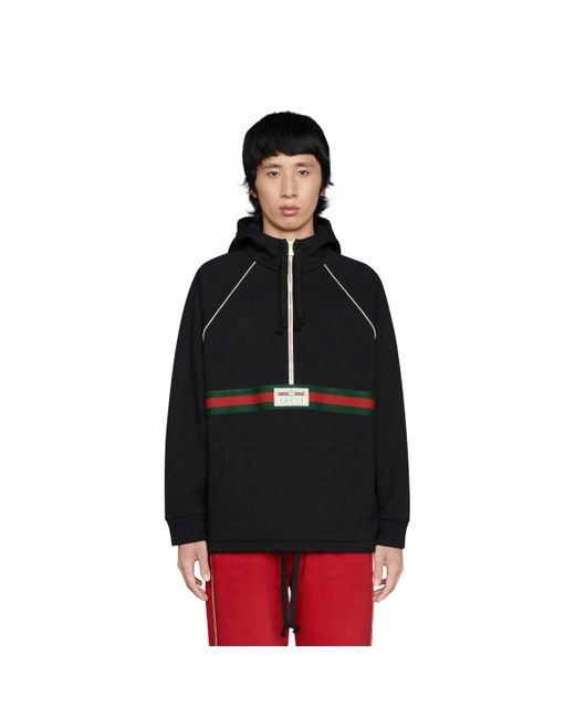 Felpa da Uomo di Gucci in Nero | Lyst