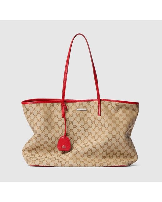 Gucci Red Tribeca Large Tote Bag
