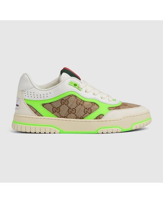 Sneaker Re-Web di Gucci in Green