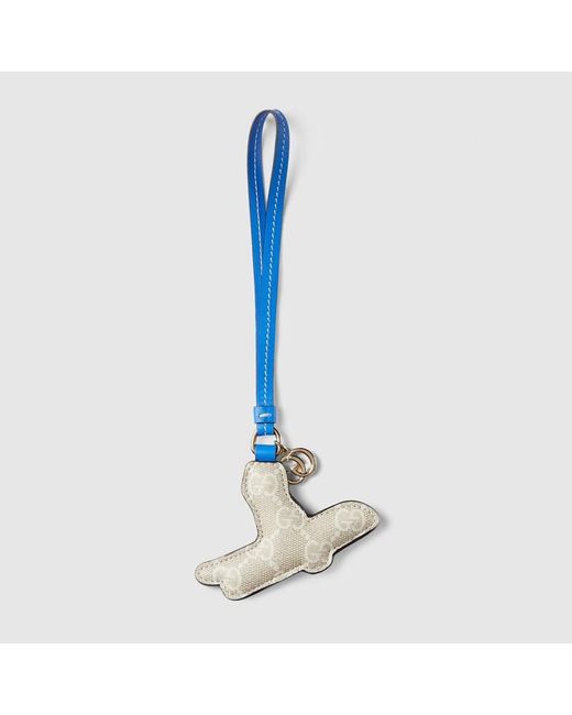 Gucci Blue Bear-Shaped Bag Charm